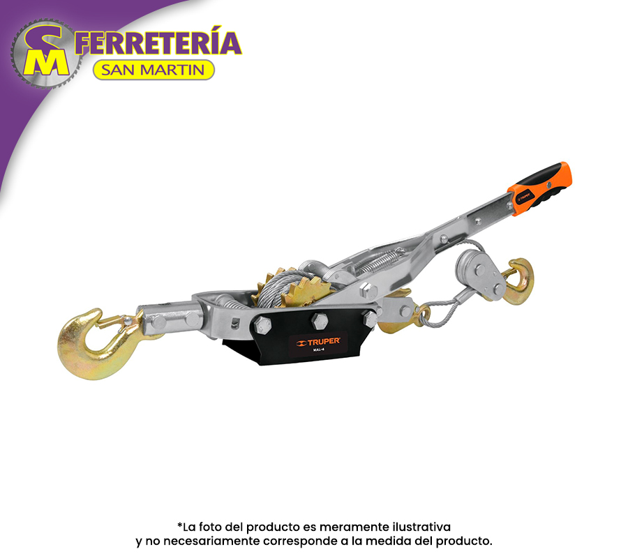 MALACATE 4 TON 14727(TRUPER)