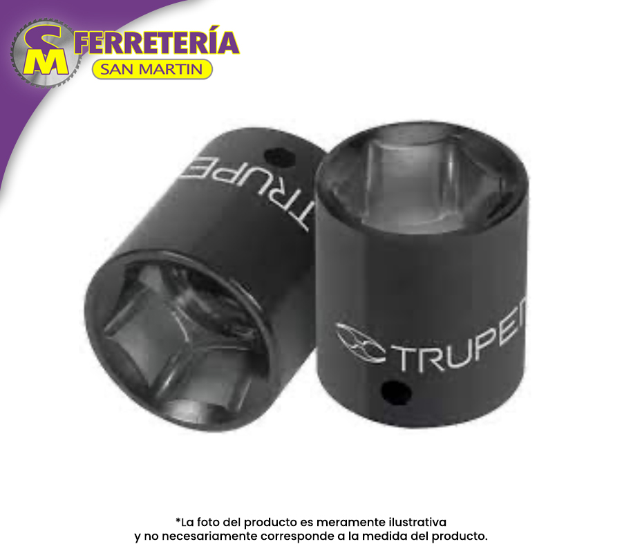 DADO 1/2 X 15/16 6-P CTO IMP.13384(TRUPER)