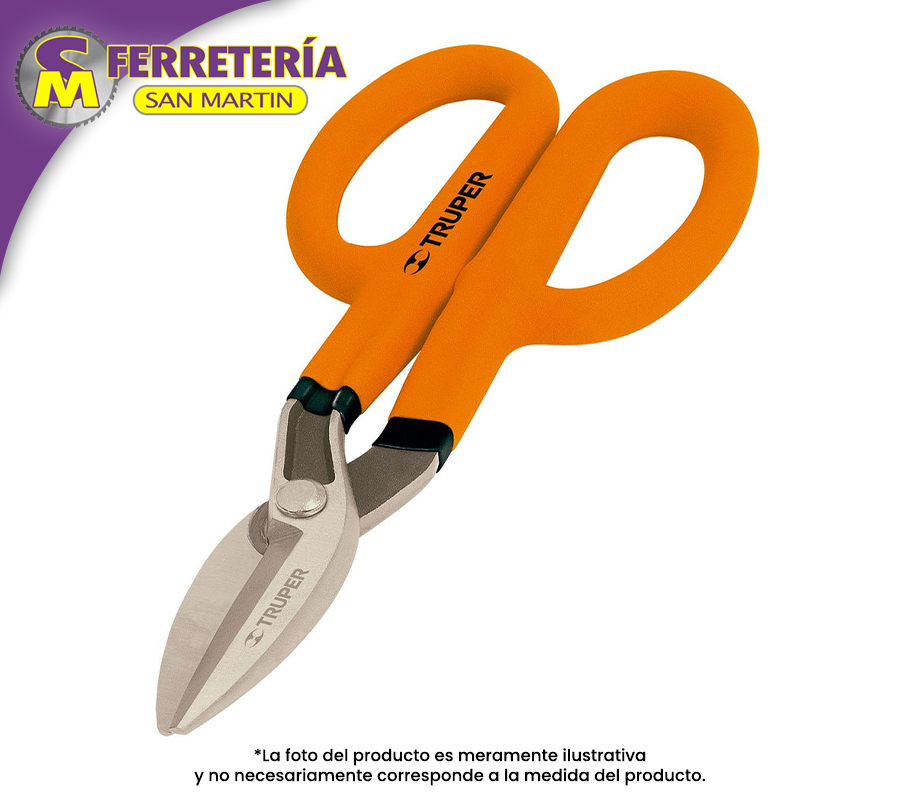 TIJERA P/HOJALATERO 7" 18520(TRUPER)
