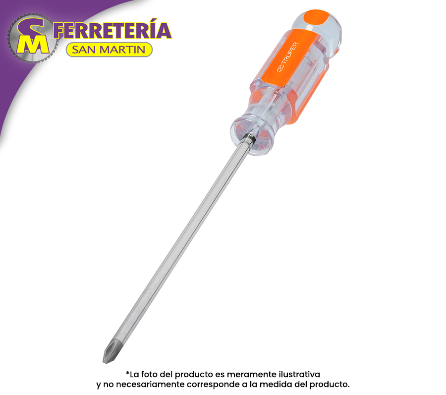 DESARMADOR EST.DP-1/4X1-1/2 14071(TRUPER)