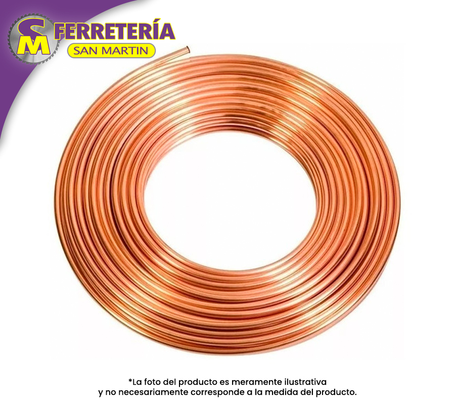 TUBO FLEX COBRE 5/16 48156(MTO)