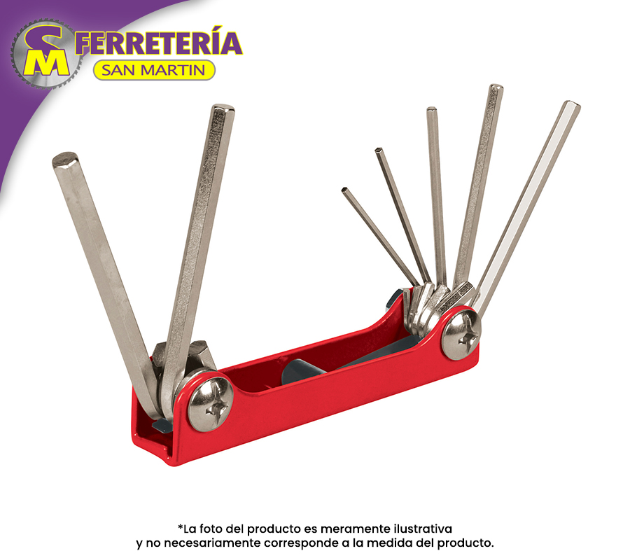 LLAVE ALLEN STD.ALL-7P 15560(TRUPER)