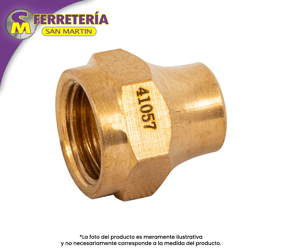 TUERCA CONICA 5/16" 41057(FOSET)
