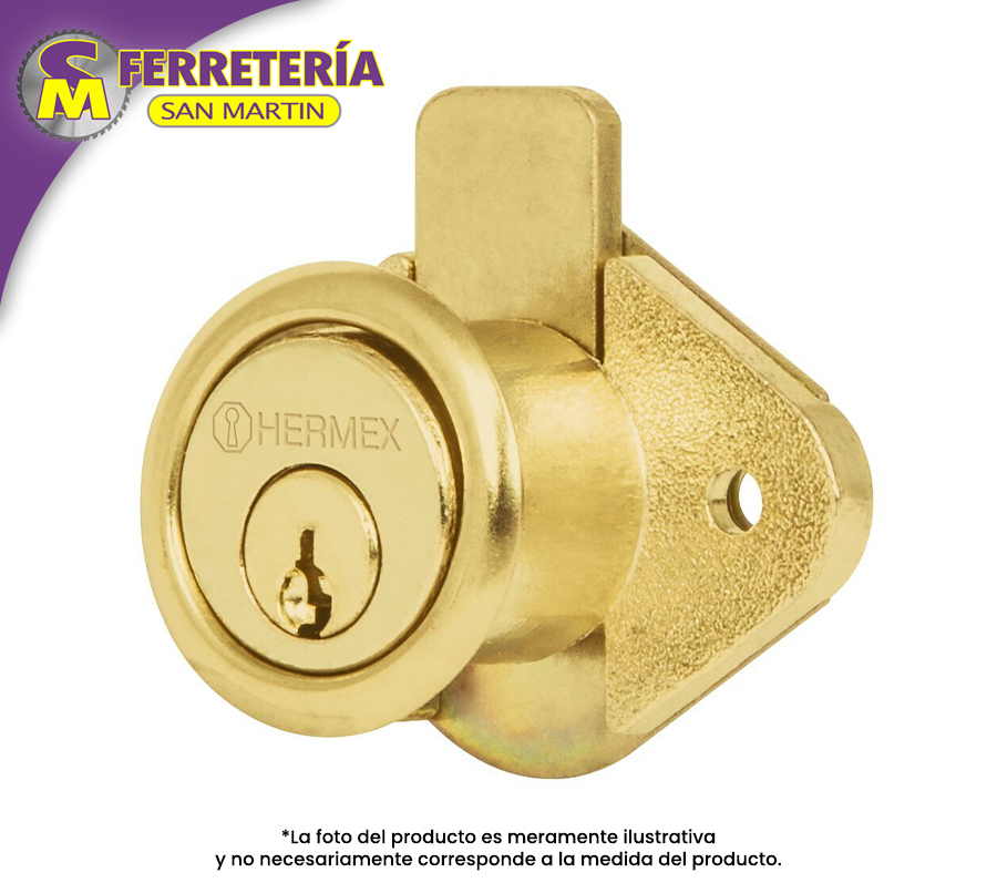 CERRADURA CAJON CM-21L 43566(HERMEX)