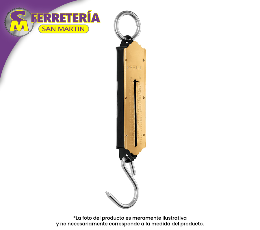 BASCULA RESORTE 12.5KG 21252(PRETUL)