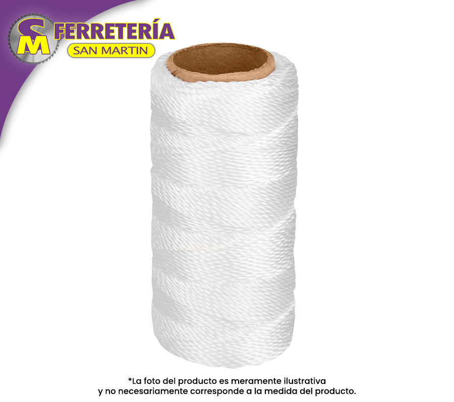 HILO NYLON BLANCO 65MTS 12988(TRUPER)
