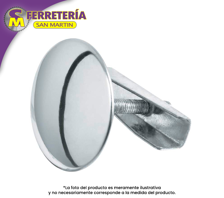 CUBRE TALADRO P/LAVABO 49595(TRUPER)