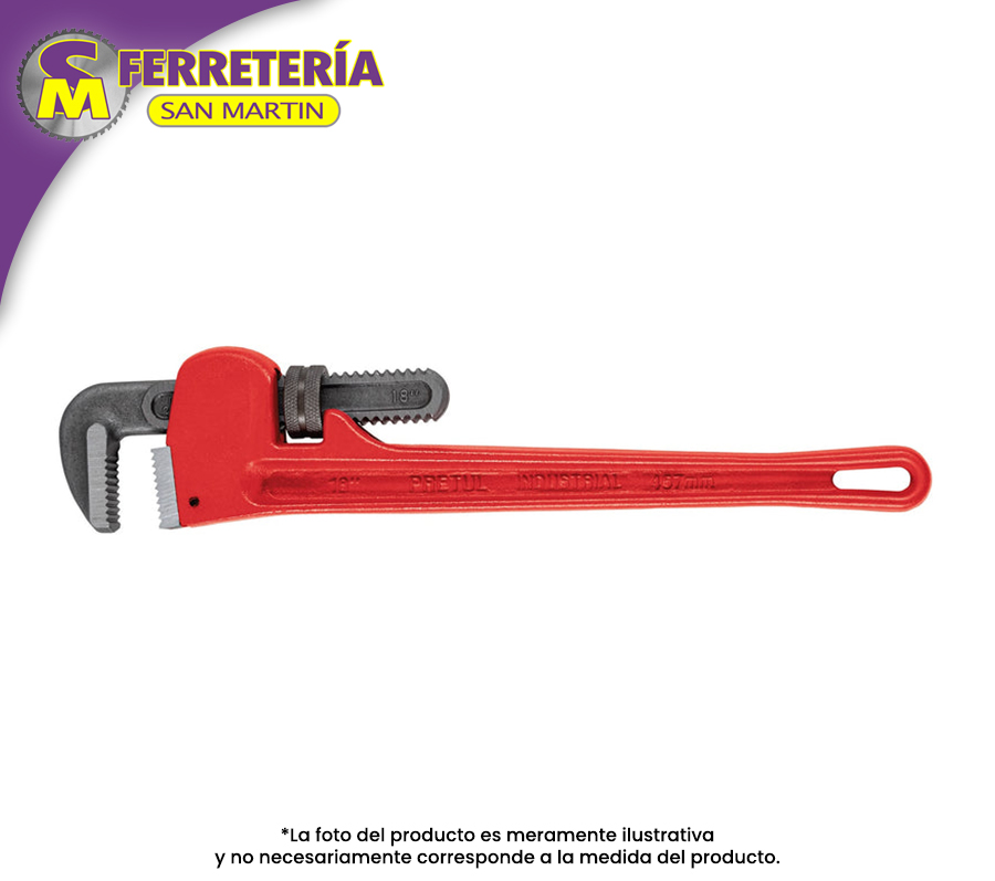 LLAVE STILSON STI-18P 22014(PRETUL)