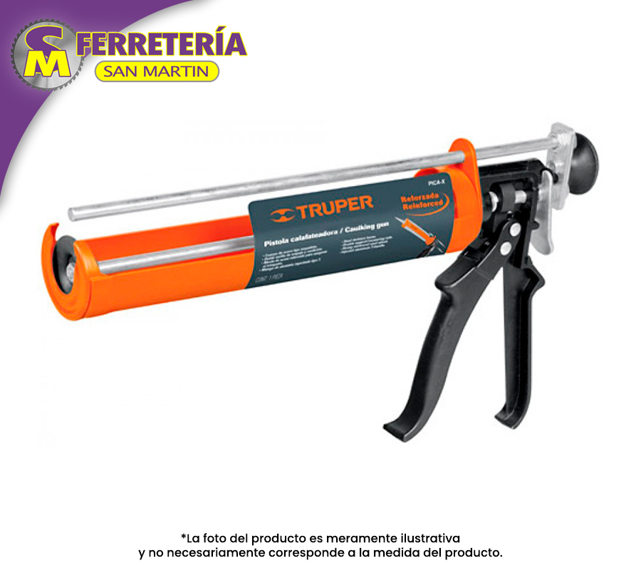 PISTOLA P/SILICON 17558 PICA-X(TRUPER)