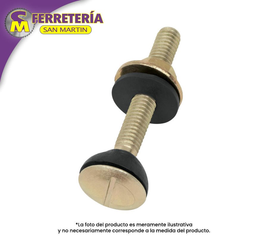 TORNILLO P/WC.TAZA Y TANQUE JUEGO 49331(FOSET)