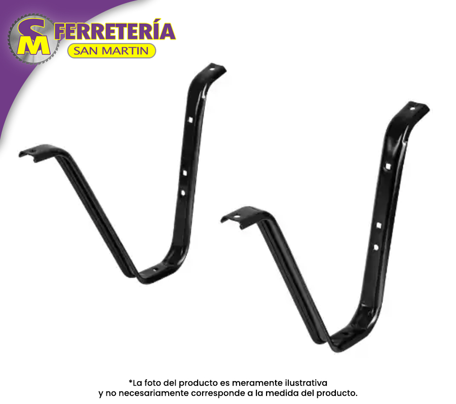 SOPORTE P/CARRETILLA 11882 JGO C/2(TRUPER)