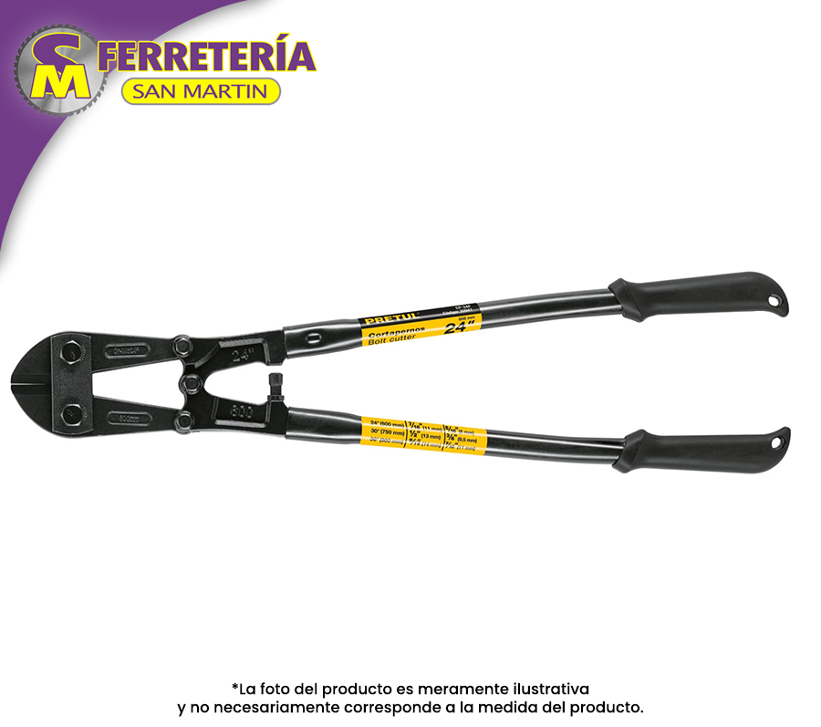 CORTA PERNOS PROF.24" 20947(PRETUL)