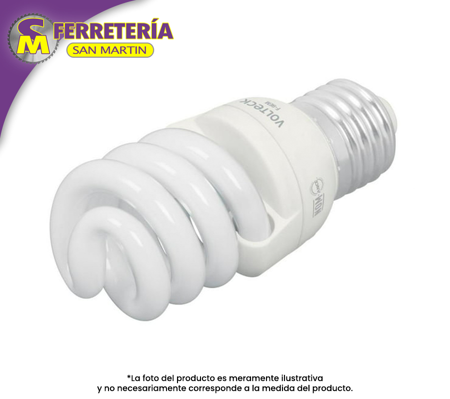 FOCO ESPIRAL 9W 48500(VOLTECK)