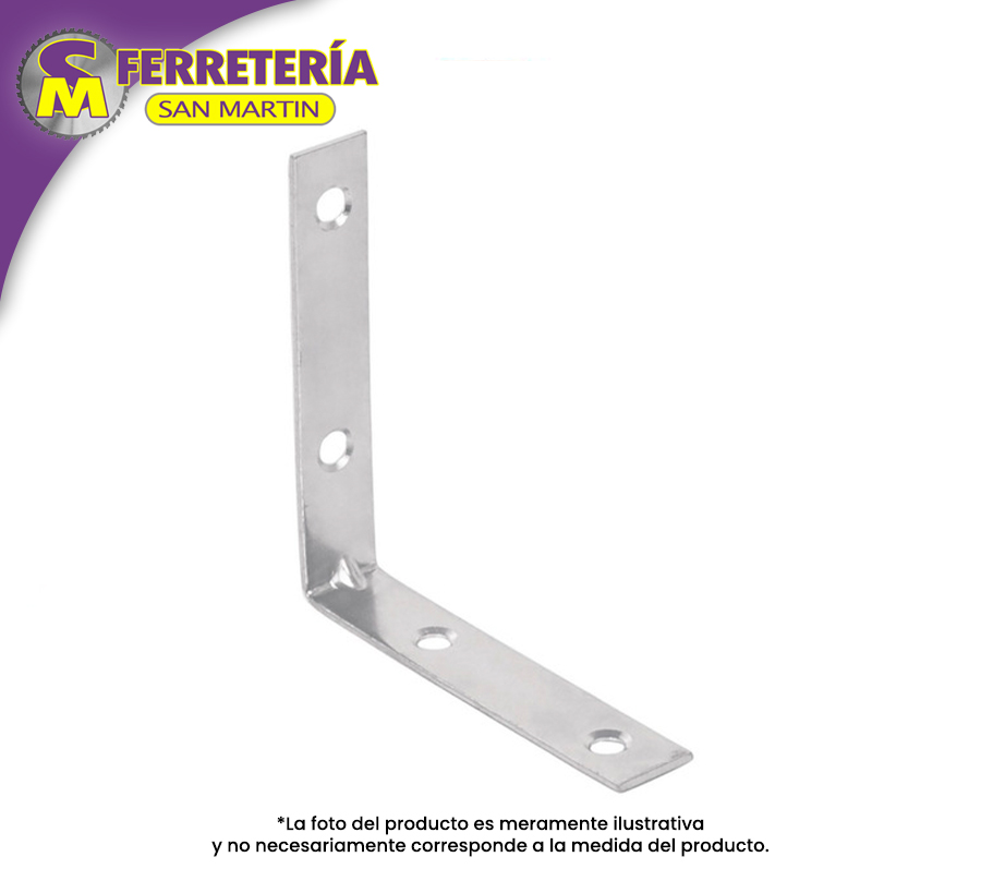 ESCUADRA PARA MUEBLE 3" 41034(FIERO)