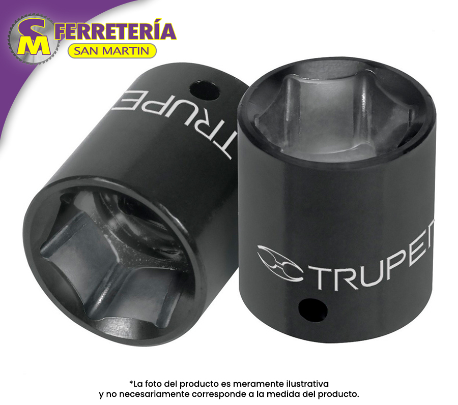 DADO 1/2 X 3/4 CTO IMP.13381(TRUPER)