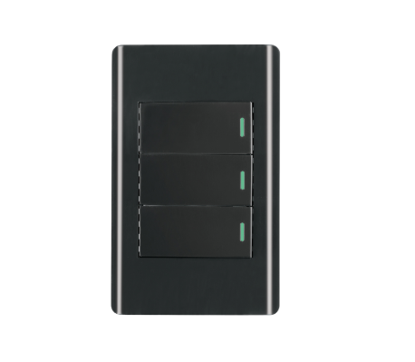 LISBOA NEGRO 3 APAGADORES 47889 VOLTECK