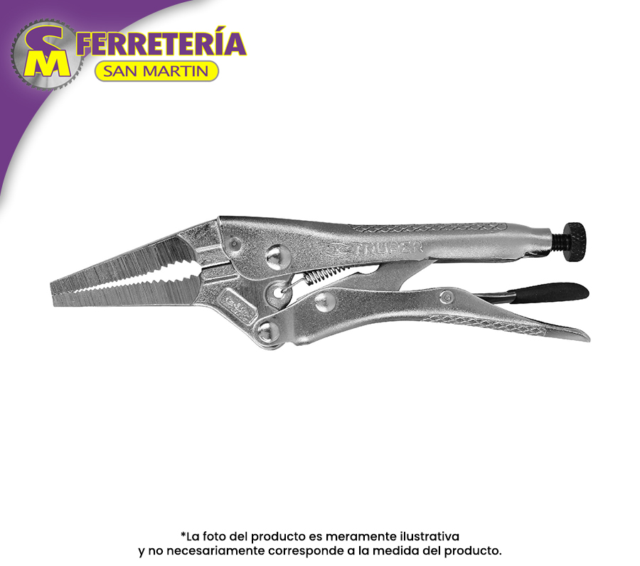 PINZA PRESION PUNTA PPT-6PL 17432(TRUPER)