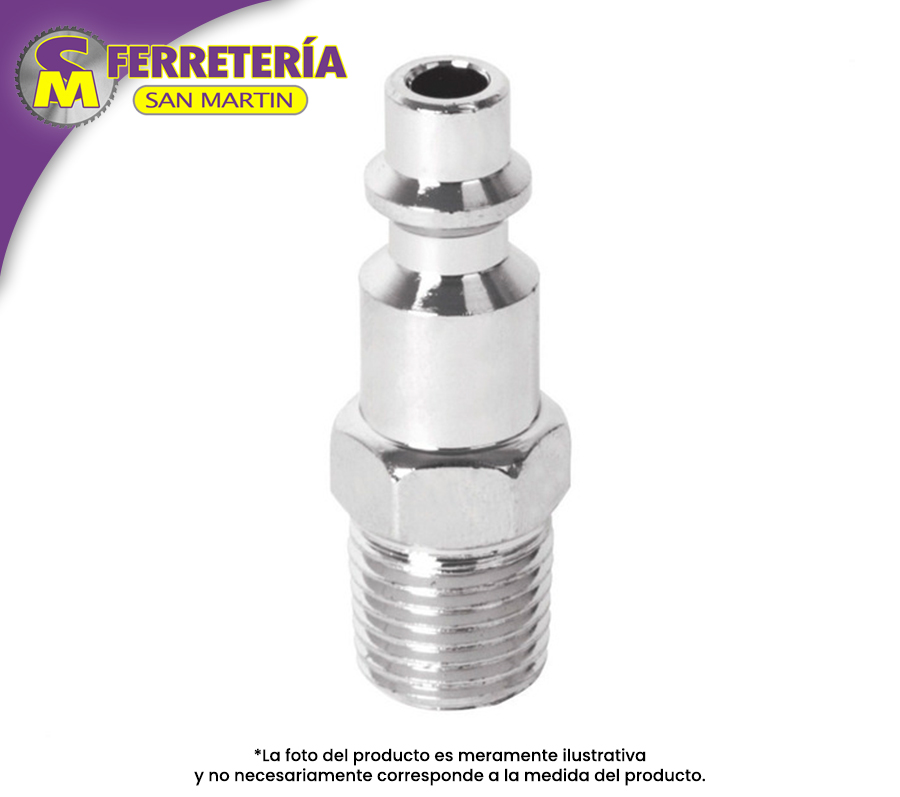 PIVOTE AIRE MACHO 1/4 27023(PRETUL)