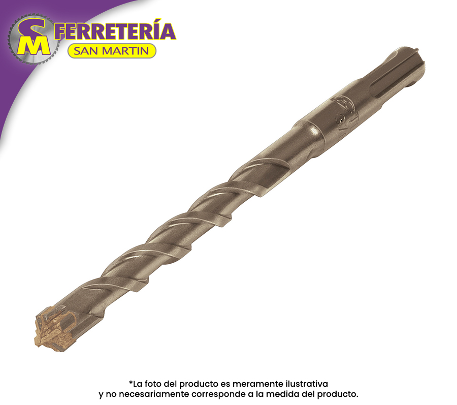 BROCA SDS 3/8 X 12" 11275(TRUPER)