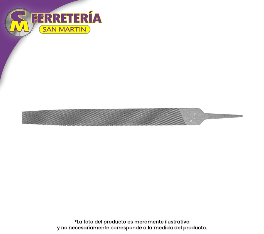 LIMA PLANA BAST.LPB-12 15146(TRUPER)