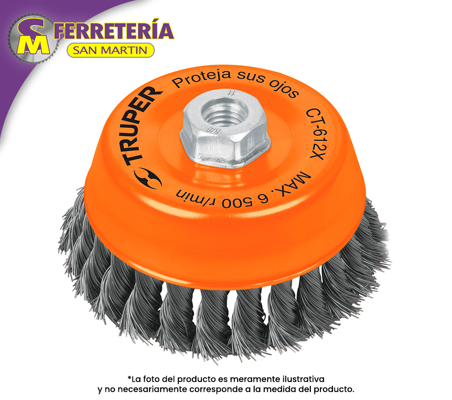 CARDA COPA TRENZ. CT-612X 11542(TRUPER)