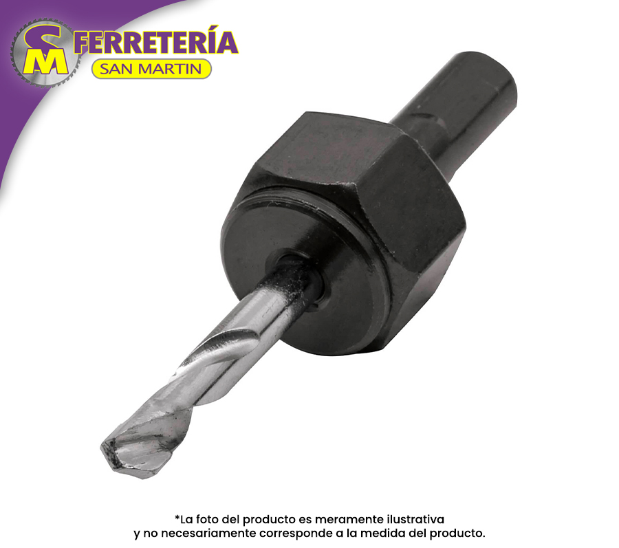 MANDRIL 1/4 CORTACIRCULO 18143(TRUPER)