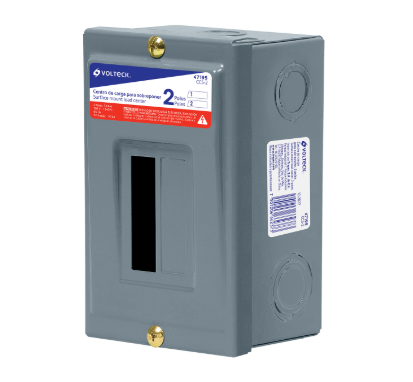 CENTRO CARGA 2 UNID. CCS-2  SOBREPONER 47195 VOLTECK