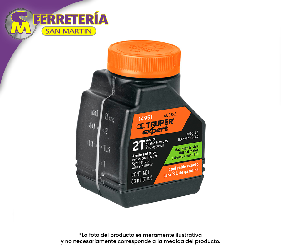 ACEITE 2 TIEMPOS 2OZ 14991(TRUPER)