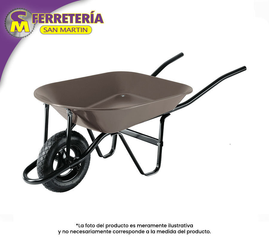 CARRETILLA GRIS 4.5PIES 22647(PRETUL)