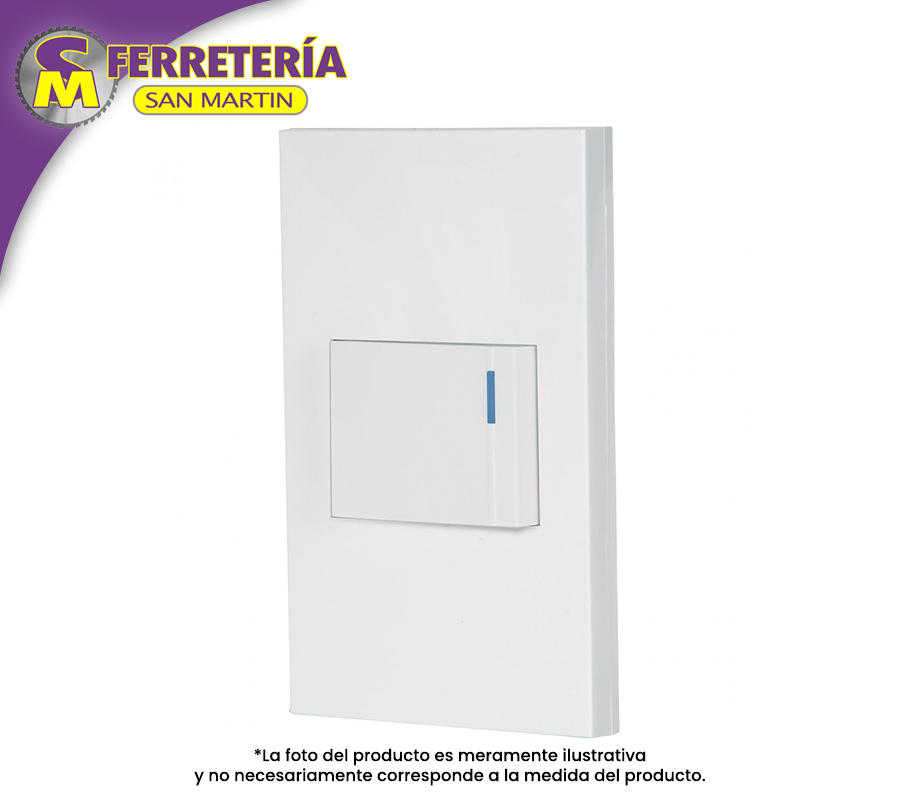 ESPAÑOLA APAGADOR ESCALERA C/PLACA 45600(VOLTECK)