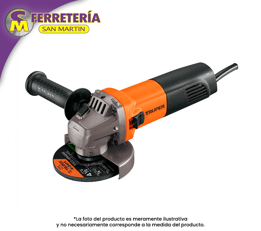 ESMERILADORA ANG.4-1/2" 700W PROF.14013(TRUPER)
