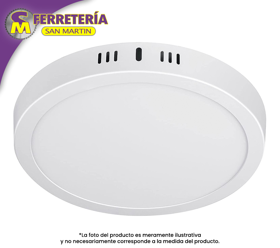 LUMINARIA REDONDO LED 18W PLAFON 46715(VOLTECK)