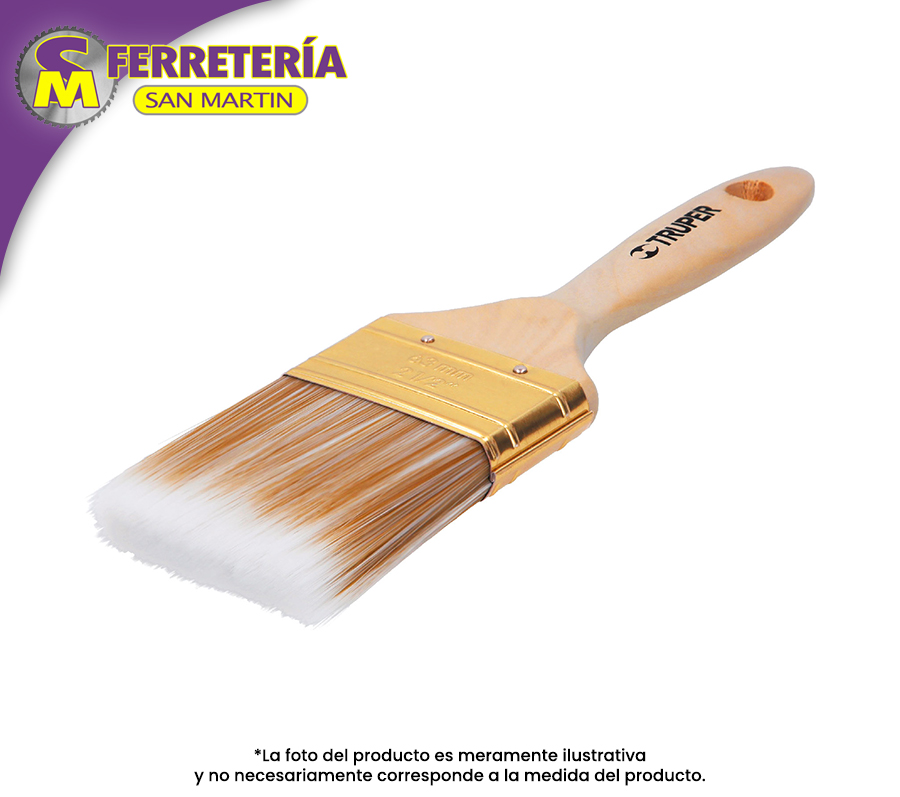 BROCHA EXTRA FINA 2-1/2" 13345 CAMELUS TRUPER