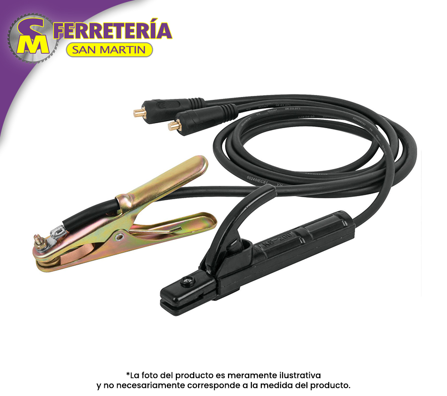 CABLE P/INVERSORA 200AMP 12107 TRUPER