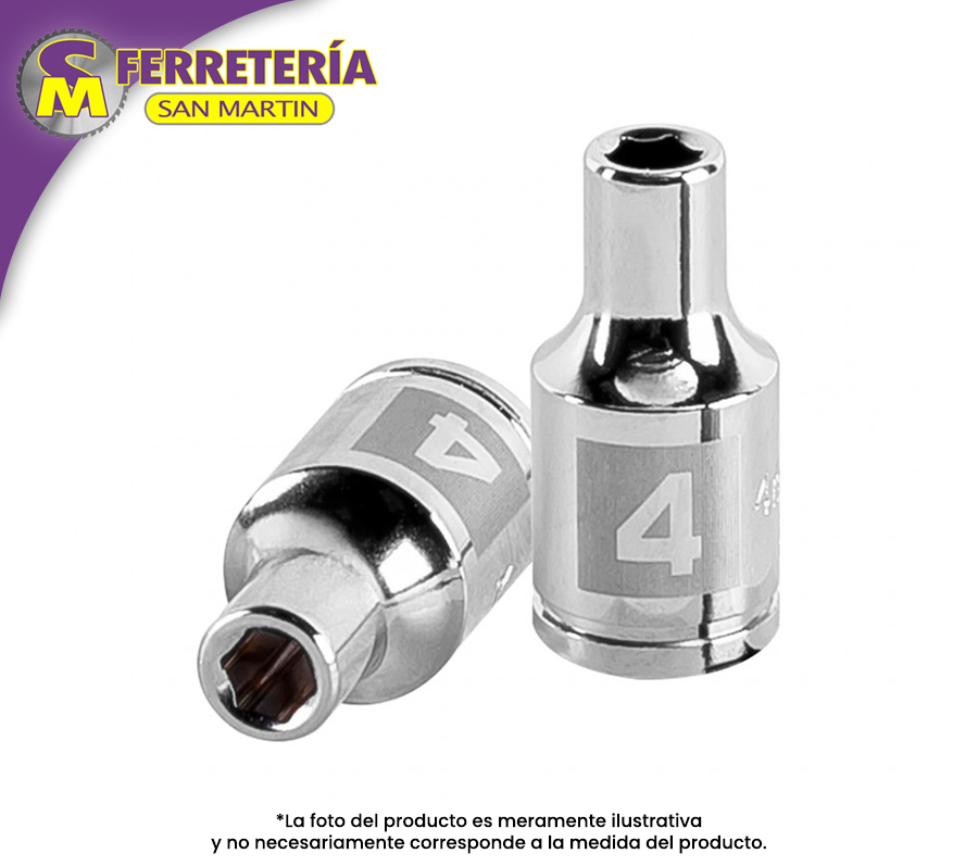 DADO 1/4 X 4MM 13166(TRUPER)