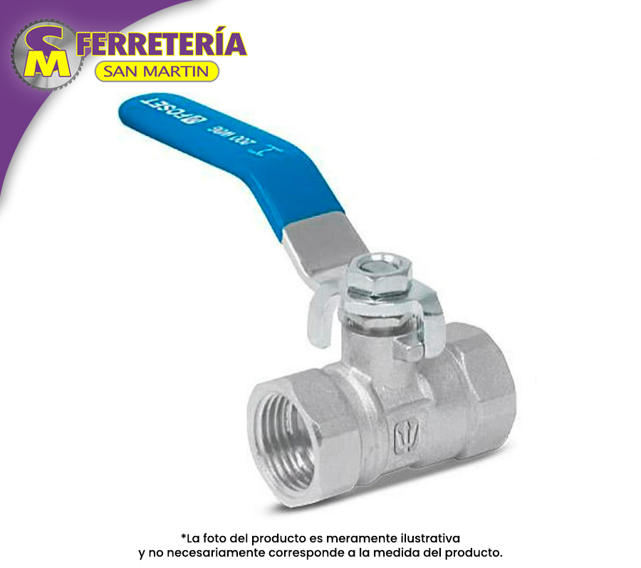 VALVULA ESFERA 2" 49005(FOSET)
