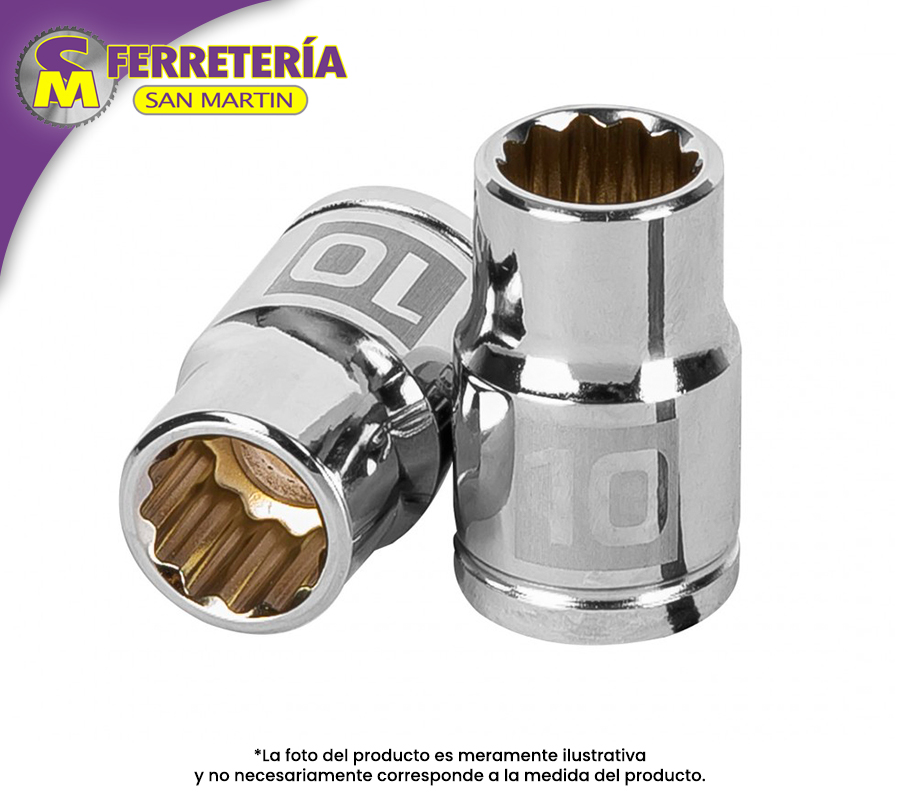 DADO 3/8 X 10 12-P.CTO 13630(TRUPER)