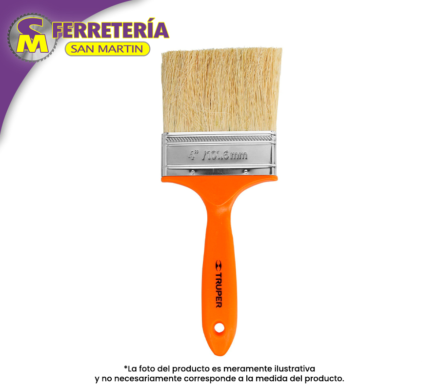 BROCHA DE IXTLE 6" 14494(TRUPER)