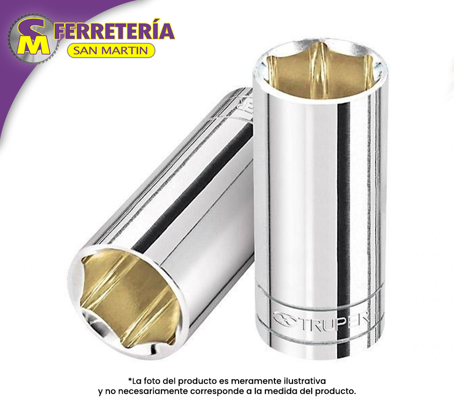 DADO 1/2 X 9/16 6-P.LGO 13326(TRUPER)
