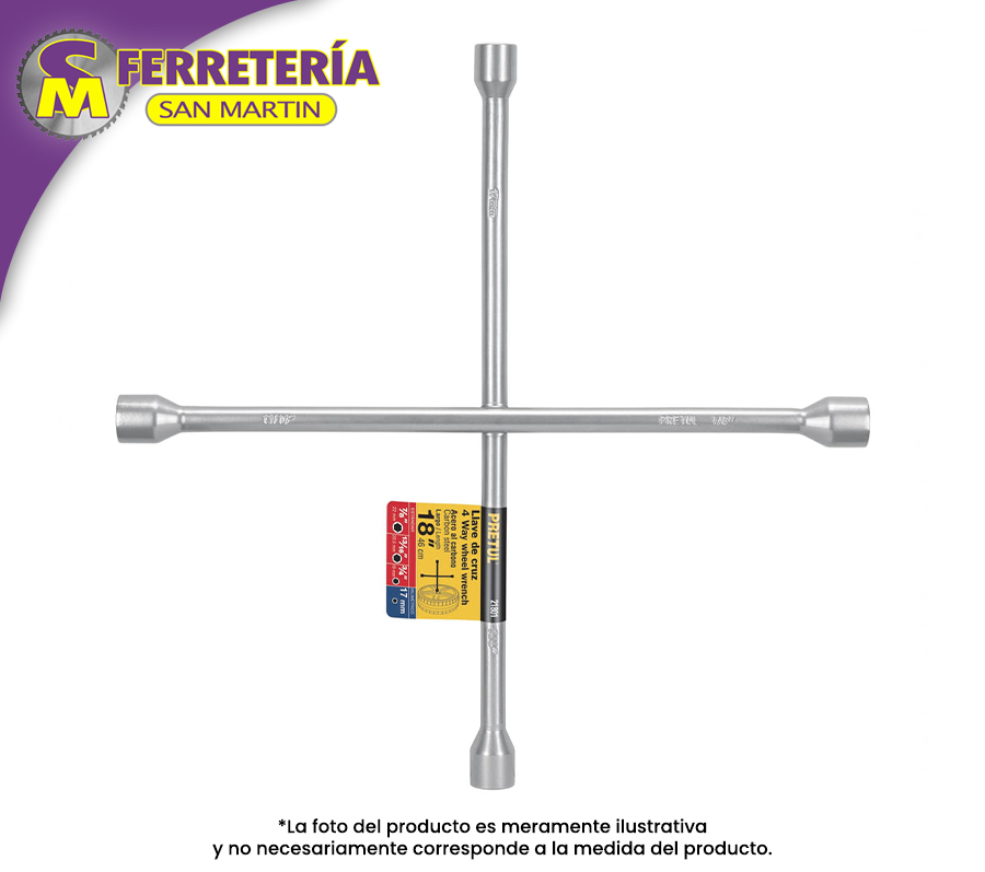 CRUCETA P/AUTO 18" 21801(PRETUL)