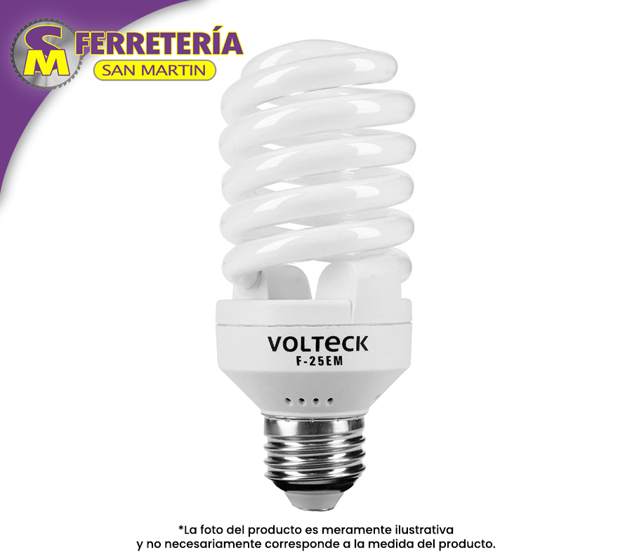 FOCO AHORRADOR 25W 48506(VOLTECK)