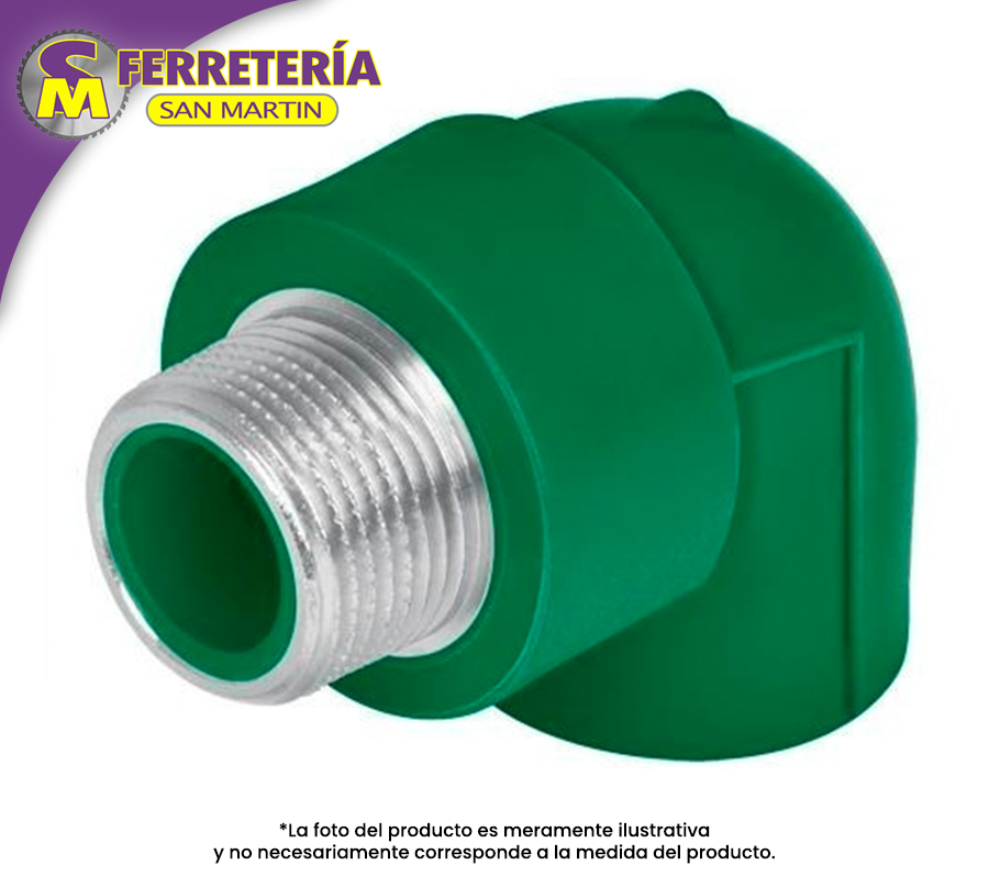 CODO PLUS R.EXT 3/4" 49856(FOSET)