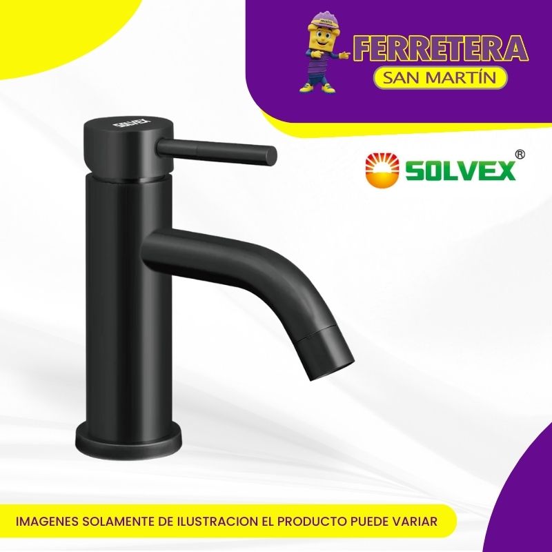 MONOMANDO LAVABO SP-10019-N SOLVEX