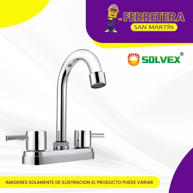 MEZC.LAVABO 4" SP-40018 SOLVEX